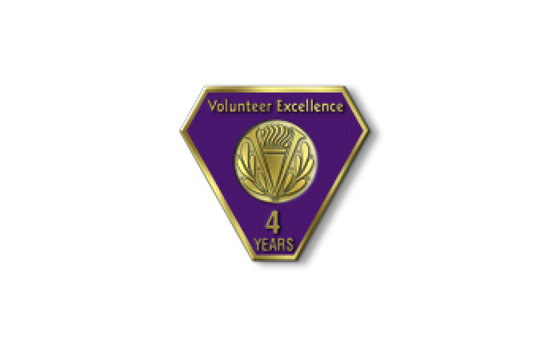 Volunteer Excellence - 4 Year